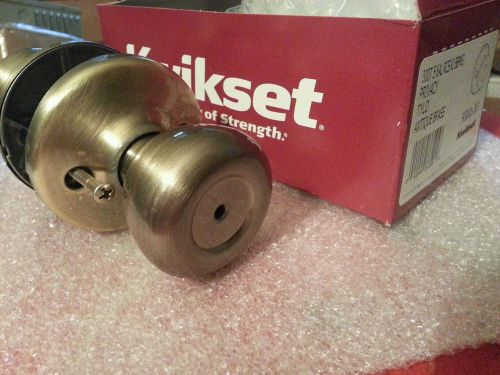 LOT OF 24  Kwikset Corporation 300T-5-6AL-SCS Tylo Privacy Lockset Antique Brass