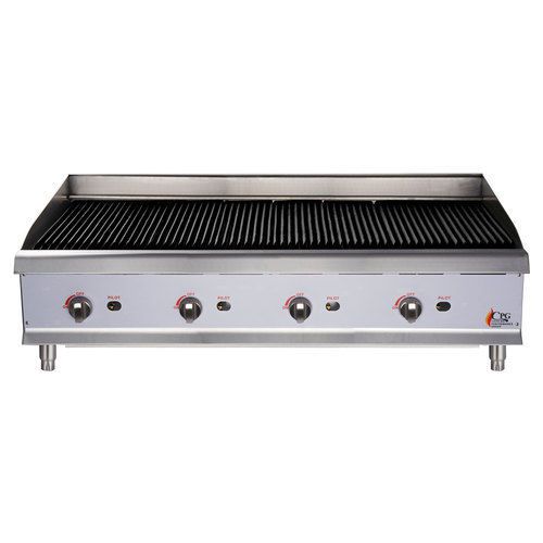Star Manufacturing 6148RCBF, 48-Inch Countertop Radiant Gas Charbroiler, UL, cUL