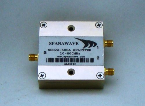 NEW Spanawave Power Splitter 10-600 MHz SPD2A-600A