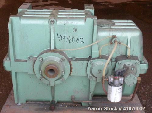 Used- Davis Standard Gearbox, approximate 16 to 1 ratio. Last used on a 3-1/2&#039;&#039;