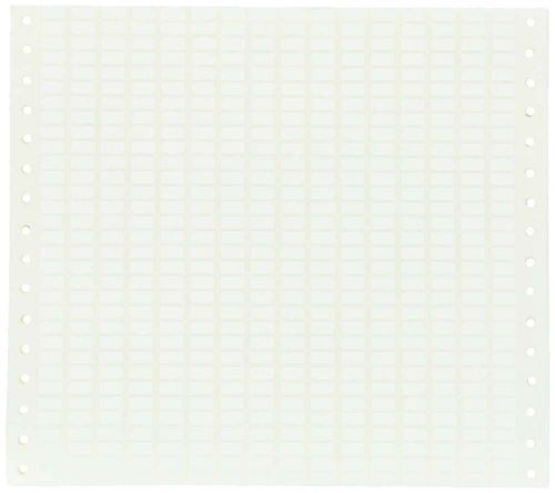Brady DAT-179-619-10 0.400&#034; Width x 0.200&#034; Height, B-619 Permanent Polyester, Wh