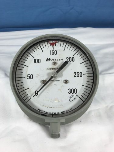 Moeller 4.5&#034; 0-300 Mil-Spec Gauge