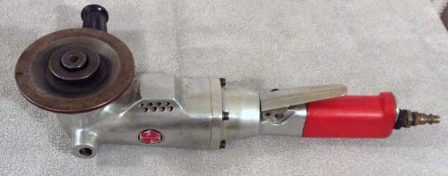Vintage industrial right angle pneumatic air grinder excellent condition for sale