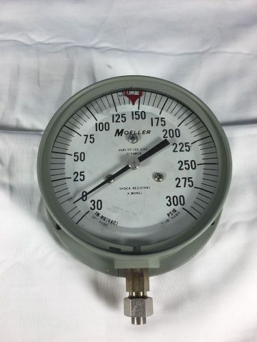 Moeller 4.5&#034; 30-0-300 Mil-Spec Gauge