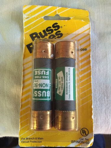 Bussmann Fuses 50a Fast Acting Fuse BP/NON-50