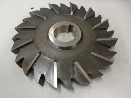 NIAGARA STAGGARED TOOTH SIDE MILLING CUTTER HSS 6X11/16X1-1/4&#034;   STK 5354