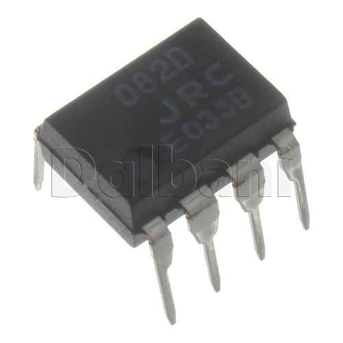 Njm082d original new jrc dual channel operational amplifier 2ch 5mhz dip8 for sale