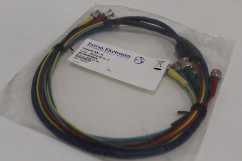 New MHR-5P BNC/6 6&#039; 26-378-02 BNC Male to Male 5 Conductor Mini High Resolution