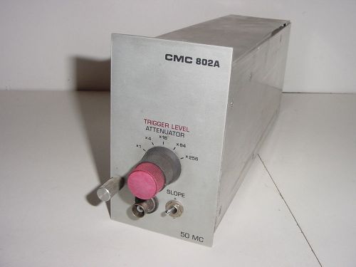 Vintage CMC-802A 1x-256x Trigger Level Attenuator 50 MC