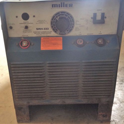 Miller electric mfg co. welder srh-333 #5633 for sale