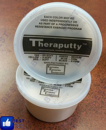 THERAPUTTY RESISTIVE HAND EXERCISE MATERIAL, COLOR TAN XX-SOFT, 16 OZ/ 1 LB