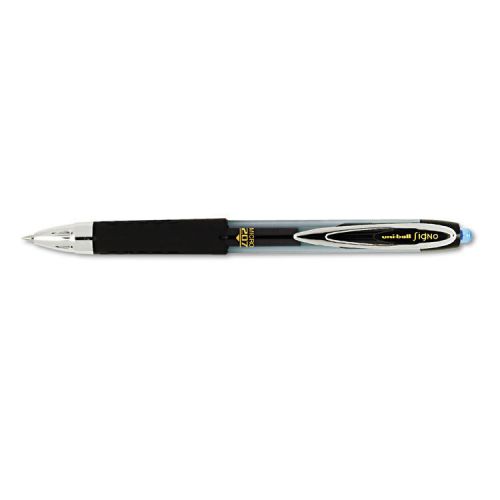 uni-ball Signo Gel 207 Roller Ball Retractable Gel Pen Blue Ink Medium
