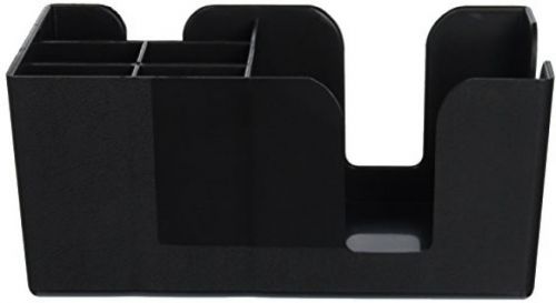 American Metalcraft BAR6 Plastic Bar Organizer, Black