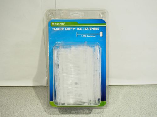NEW SEALED Monarch Tagger Tail 2&#034; Tag Fasteners 1000-Pack 925045