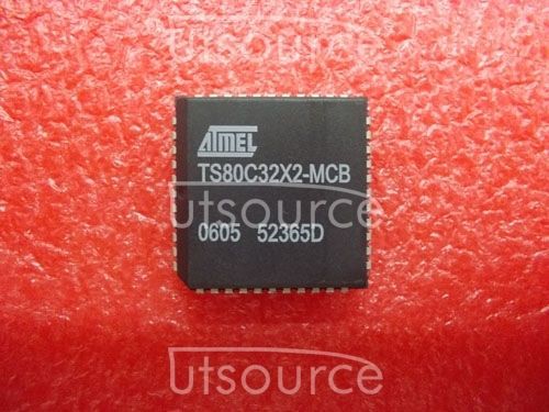 5PCS TS80C32X2-MCB  Encapsulation:PLCC-44,8-bit Microcontroller 8 Kbytes