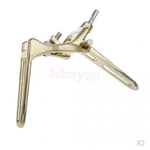 2x dental lab adjustable copper plating teeth articulator small size for sale