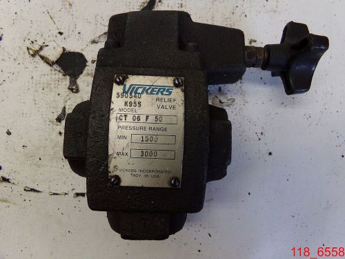 Used 3-port pilot 590540 ct-06-f-50 operated relief valve for sale