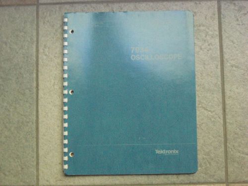 TEKTRONIX  Model 7934: Oscilloscope Operating Manual (12/1986)