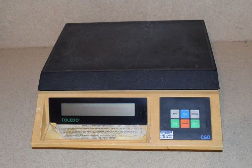 TOLEDO HIGH RESOLUTION DIGITAL COUNTING SCALE MODEL #8571 50lb CAPACITY