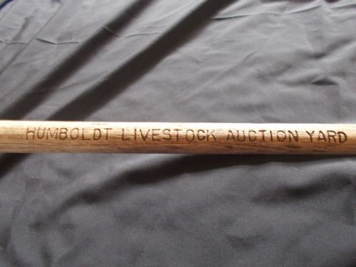 Vintage  Humboldt Livestock Auction Yard Stick