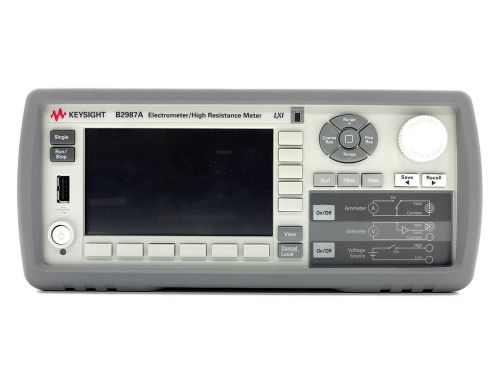 Keysight used b2987a electrometer/high resistance meter (agilent b2987a) for sale