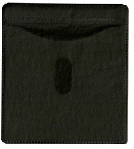 Mediaxpo 100 cd double-sided plastic sleeve black for sale