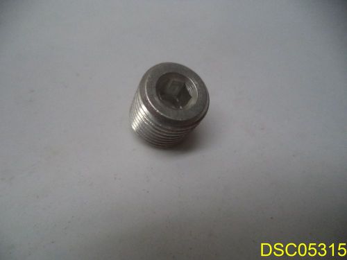 Qty = 2,500: Aluminum Hex Head Plugs Part No. C05202029M 9/16&#034;-16 x .594