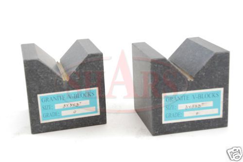 GRANITE V BLOCKS IN MATCHED PAIRS 3X3X3--ACC.0001