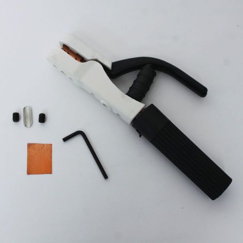 Electrode holder tong style welding rod plier spring loaded insulated for sale