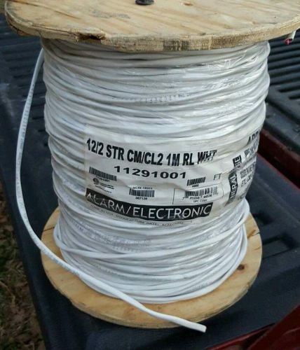 Electrical wiring 1000ft roll DC BLACK AND RED
