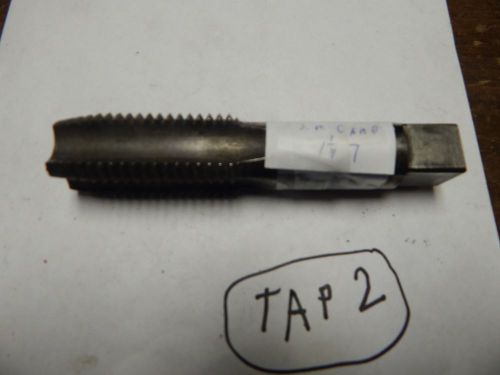 S.W. Card  1-1/4&#034;-7 Threading Tap  4 Flute
