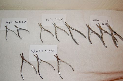 Large lot of miltex medical dental scissors mx nipper surgical instruments mx 40 for sale