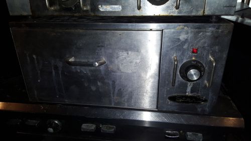 Star SST Heated Drawer Warming Cabinet Hot Dog Bun Warmer Stainless Steel