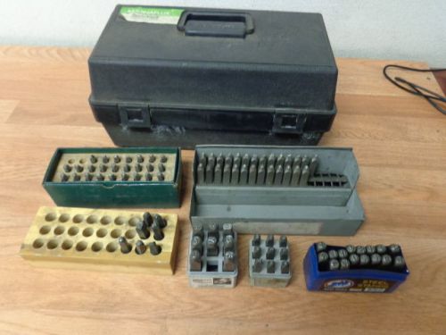 One Lot Of 85 Steel Stamps Different Models Used Working Free Shipping