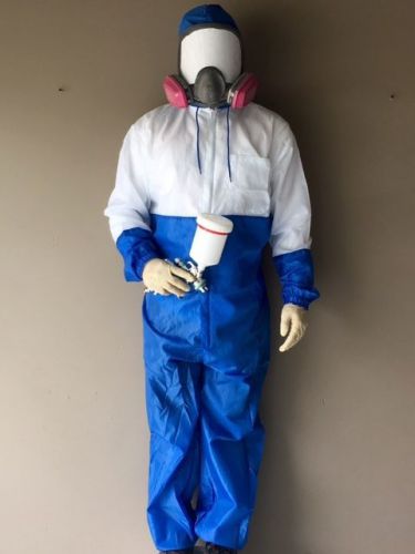 Men&#039;s Large Paint Suit Coveralls Washable Reusable Anti-Static