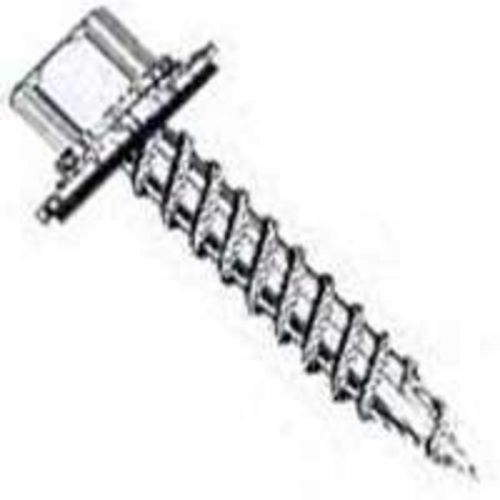 Scr Pst Frm No 9 2-1/2In 1/4In National Nail Sheet Metal Screws - Hex Self