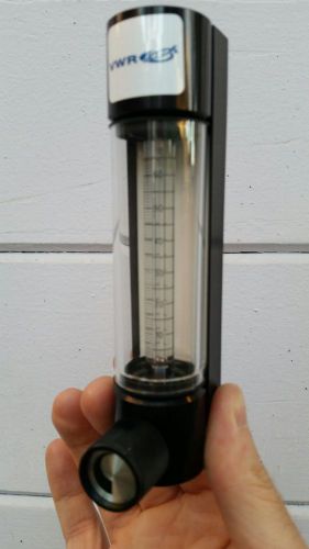 VWR Glass Tube Flow Meter Cat. No. 97005-098 New