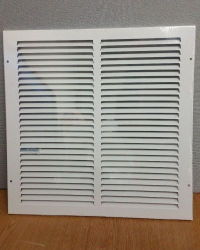 Hart &amp; Cooley 703982 Steel Return Air Grille White 14&#034; X 14&#034;, 1 Case (5 Grilles)