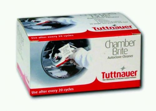 Tuttnauer Chamber Brite AutoClave Cleaner - 1 Box = 10 Packets