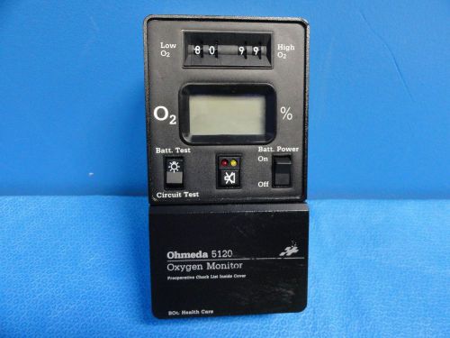 Datex Ohmeda 5120 P/N 0304-2178-800 Oxygen Monitor Without Oxygen Sensor (7340)