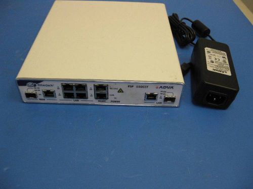 Adva Optical FSP 150CCF Carrier Ethernet Access Switch  200-00165-02  w/ PS