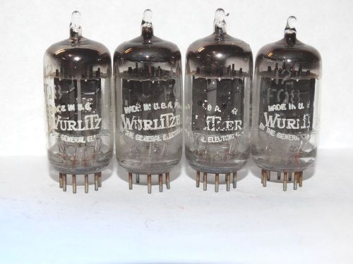 5 - 12FQ8 G.E. Tubes **Black Plates**