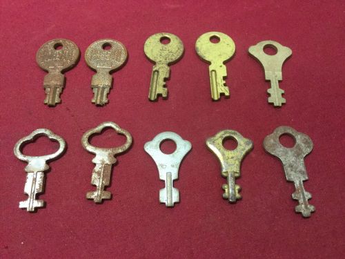 Presto Luggage Pre-cut Keys, PKY-1, PKY-2, PKY-3, PKY-5, Set of 10 - Locksmith