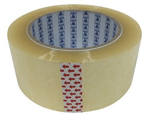 Royal imports packing tape adhesive clear pvc roll for shipping and packaging by for sale