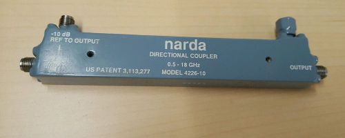 Directional coupler NARDA 4226-10 -10 dB 0,5-18 GHZ