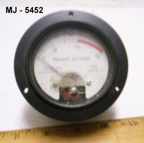 A &amp; M Instrument - Percent of Load Gage - P/N: 7930967 B (NOS)