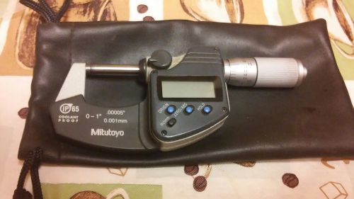 Mitutoyo 293-335 IP65 coolant proof Micrometer