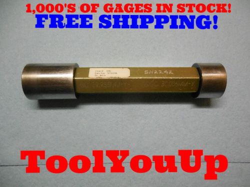 29.985 mm &amp; 30.006 mm class y metric smooth pin plug gage 31 mm undersize tools for sale