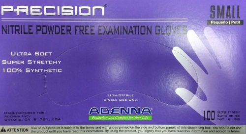 1box.  Adenna Precision Nitrile Powder Free Dental Medical gloves Sz Large