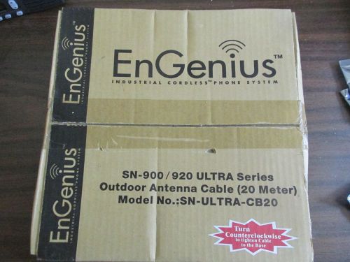 EnGenius S/N 900  920 ULTRA SERIES OUTDOOR ANTENNA CABLE 20 METERS